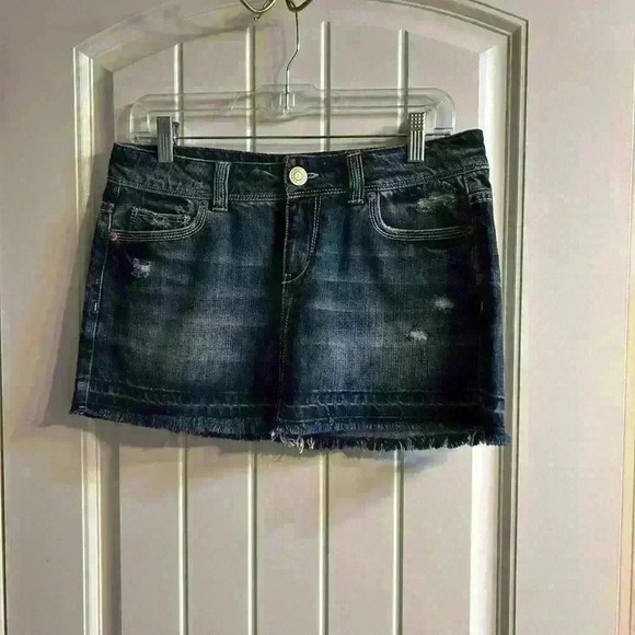 Aeropostale Jean skirt size 7/8 - Picture 1 of 3